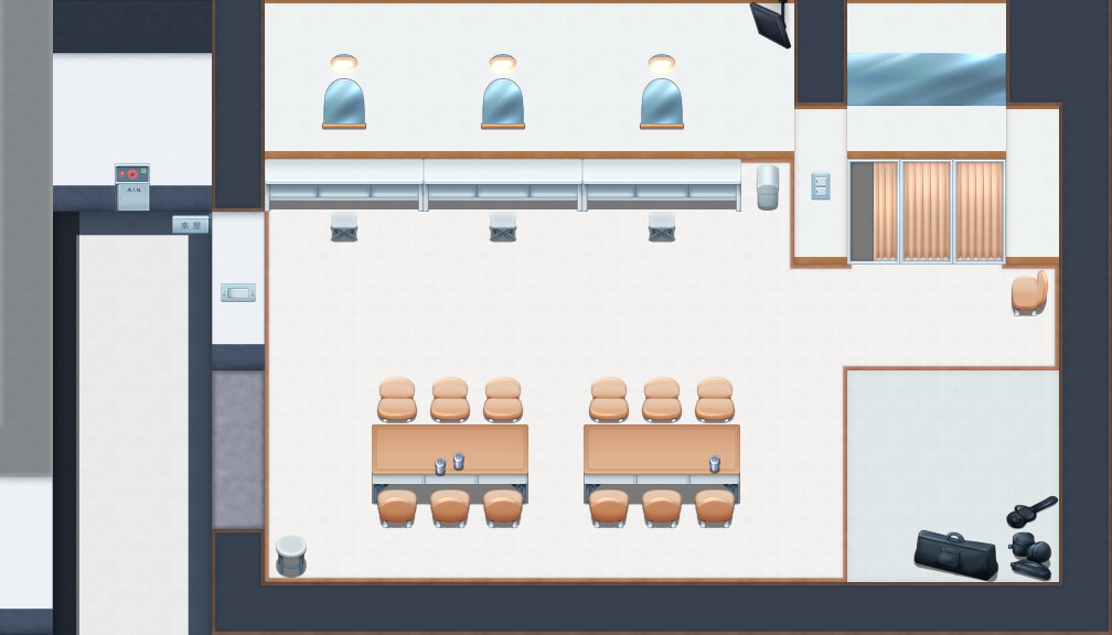 音楽フェスティバル&TVスタジオ タイルセット