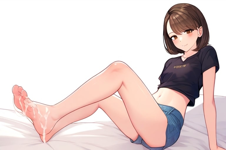 清楚なカノジョとエッチする～見下し足コキ始めました～ 画像6