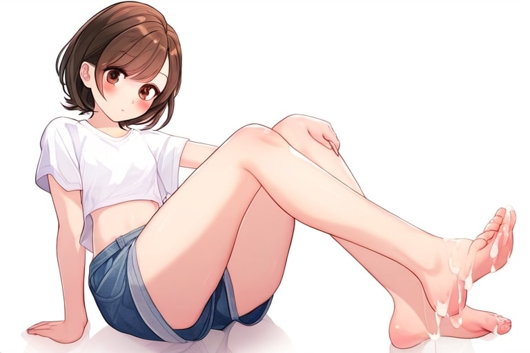 清楚なカノジョとエッチする～見下し足コキ始めました～ 画像7