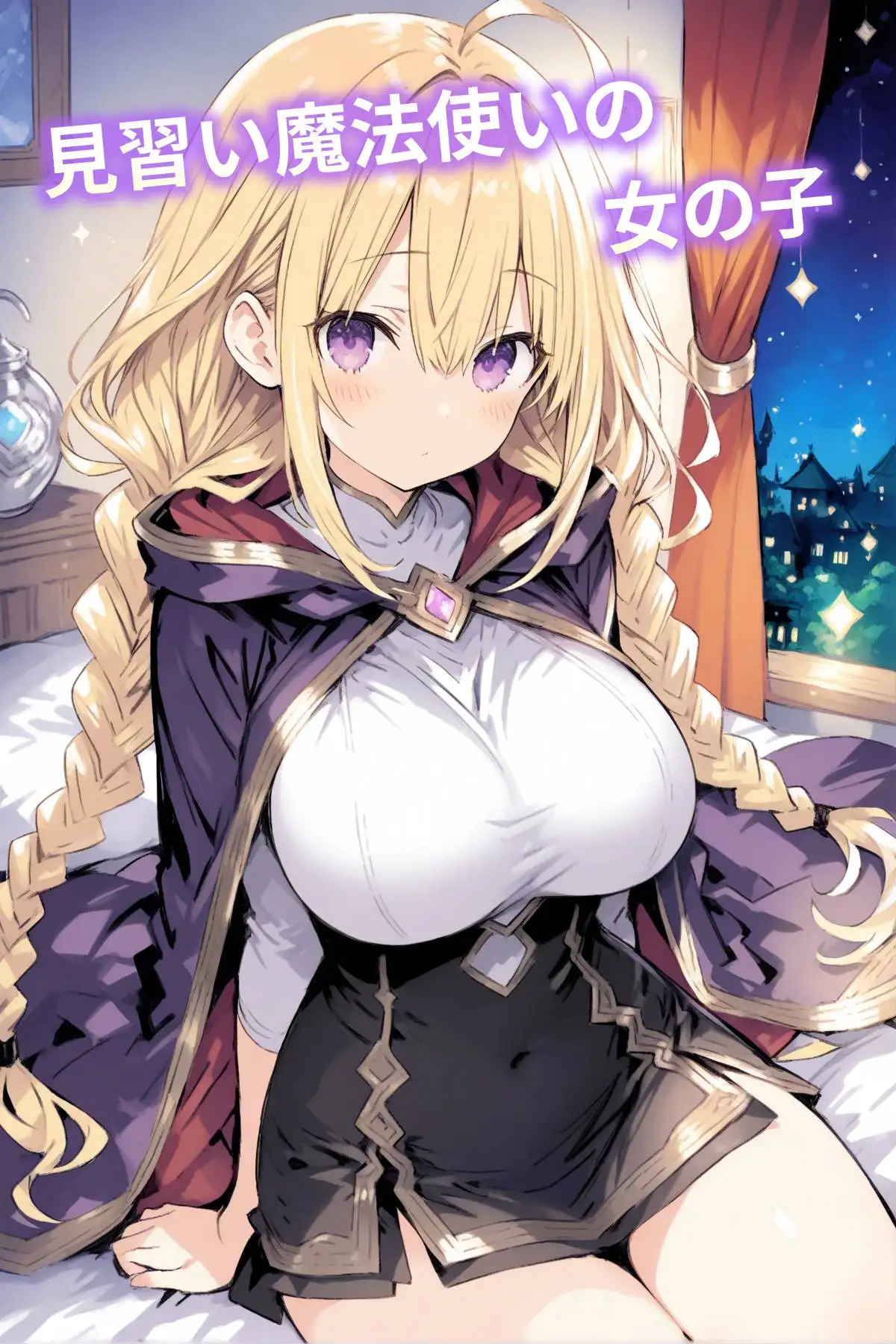 見習い魔法使いは、母乳が我慢できない！ ミルクドロップ エロ画像2