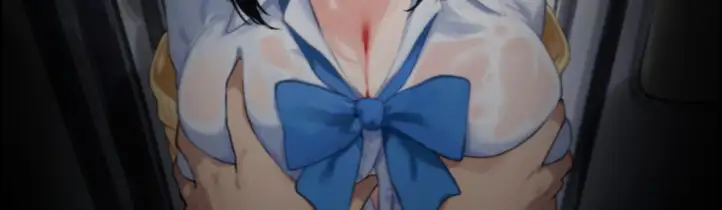【声我慢×オホ声】電車でおとなしい巨乳JKに痴漢する【音質改善版】 サンプル画像 4