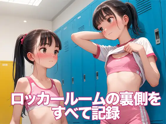 更衣室の裏を盗撮してみた〜○リパン、ぷにまん、自慰、ハメ行為満載〜 かのん絵師 エロ画像2
