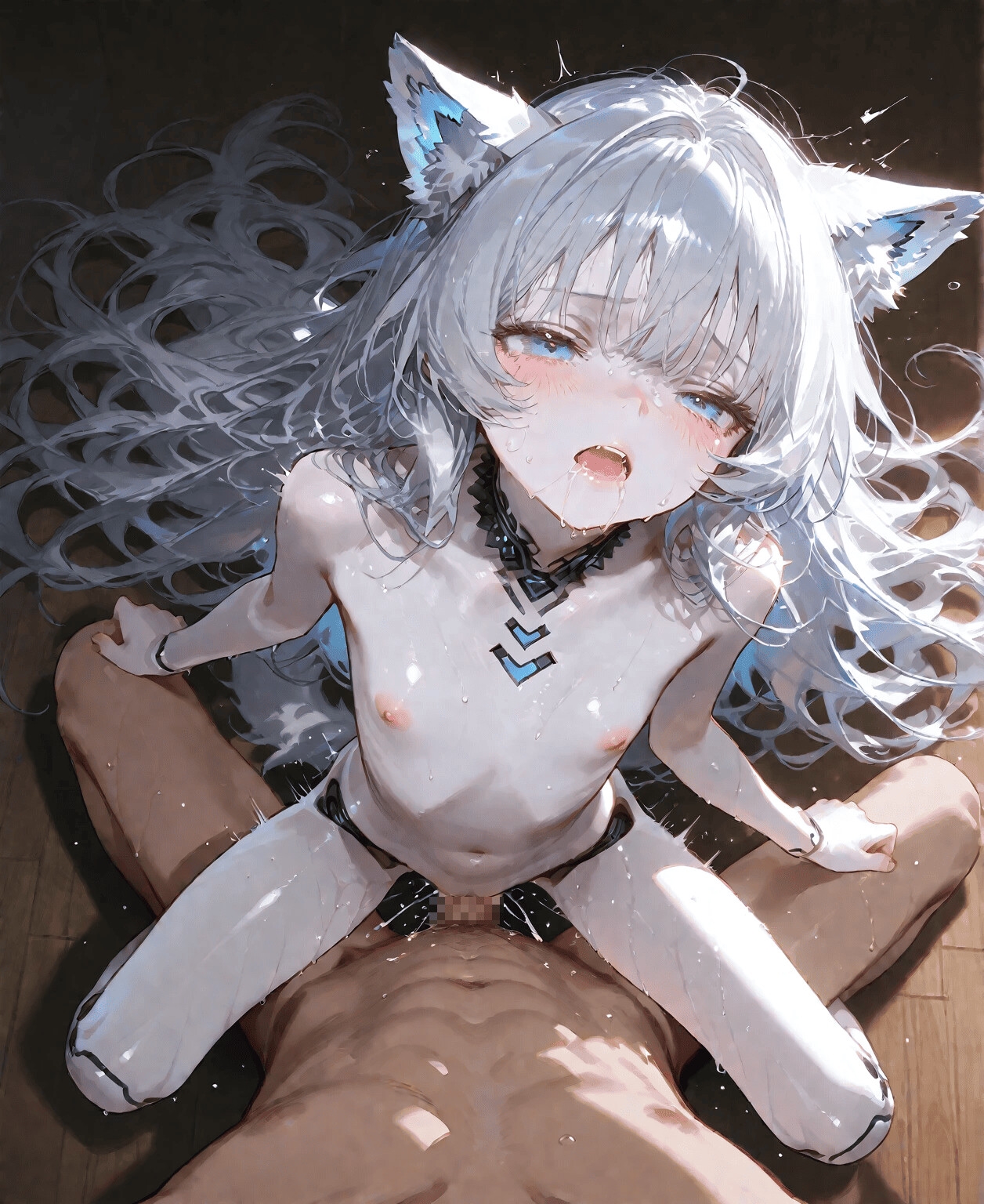 狼耳型アンドロイドとメカニカルセックス 画像7
