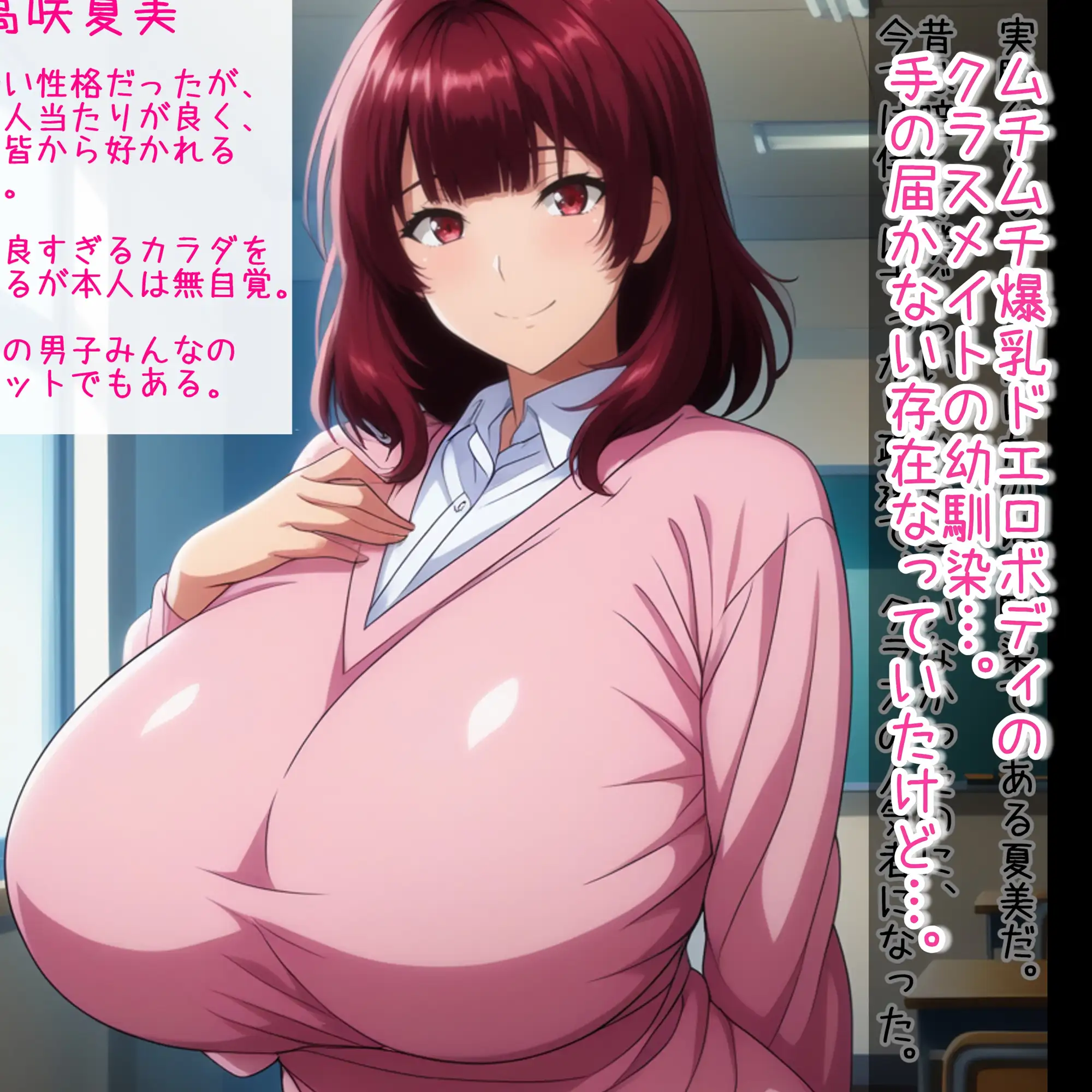 超爆乳もド貧乳も！クラスの女子全員ア〇リで僕専用オナホ化計画！ あちみ屋 エロ画像2