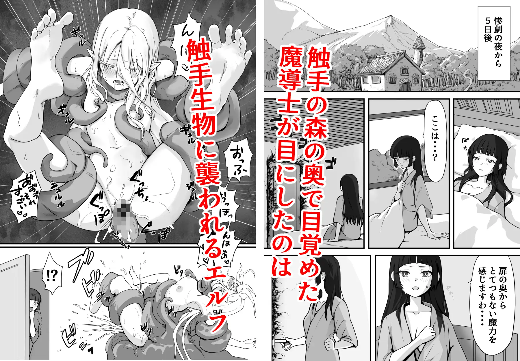 触手の森観察日誌2 まかない袋 エロ漫画2