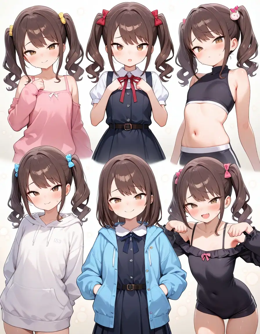 大人の図鑑シリーズ メ○ガキ スプレッドレッグスAIイラスト エロ画像8