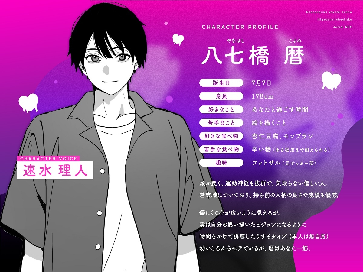 【俺の方がずっと好きだったのに.ᐟ.ᐟ】幼馴染暦くんの、逃がさない執着溺愛えっち♡♡ 画像2