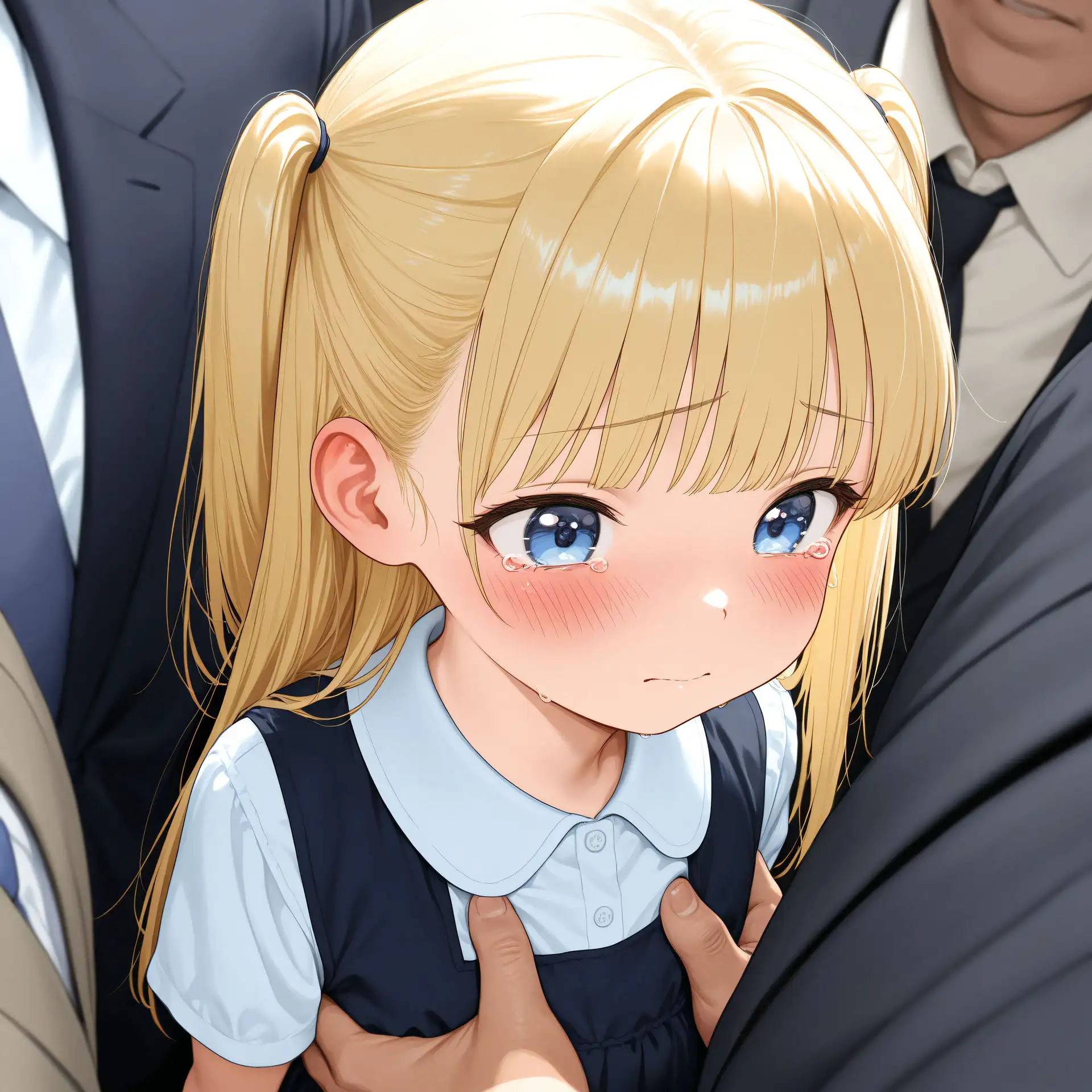 電車の中で痴○たちに触られて脱がされて犯されちゃう○リっ娘CG集 あいろりー エロ画像4