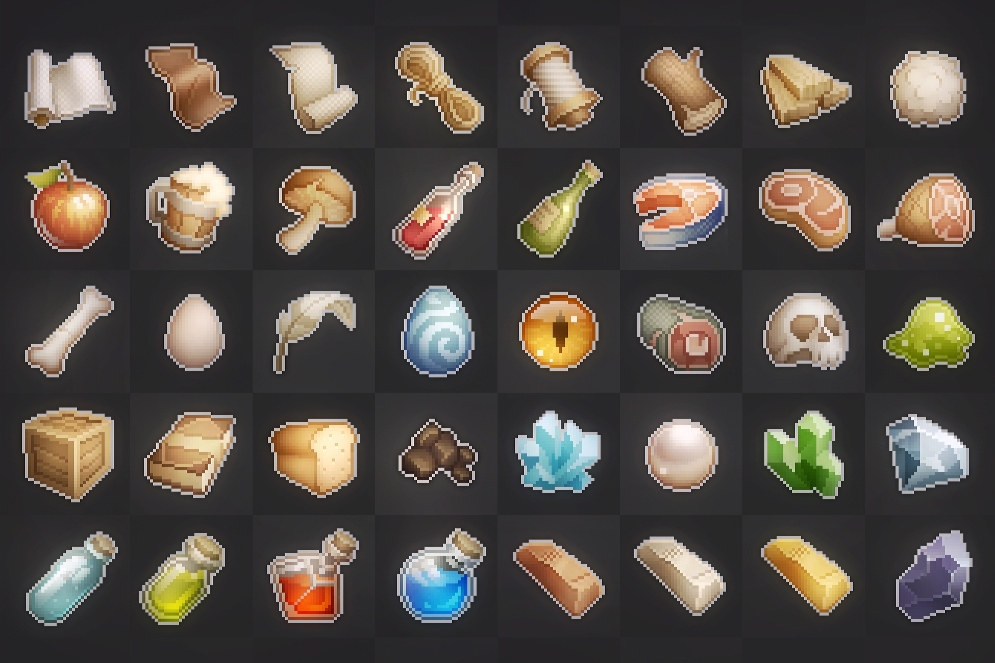 ドット絵アイコン集～RPG～
