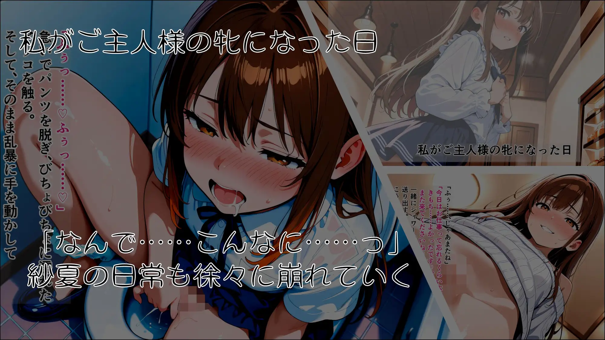 女神のスキルを手に入れたご主人様に、牝に堕とされた私たちの記録 紗夏編 Part2.私がご主人様の牝になった日 ほしあかりワークス エロ画像4