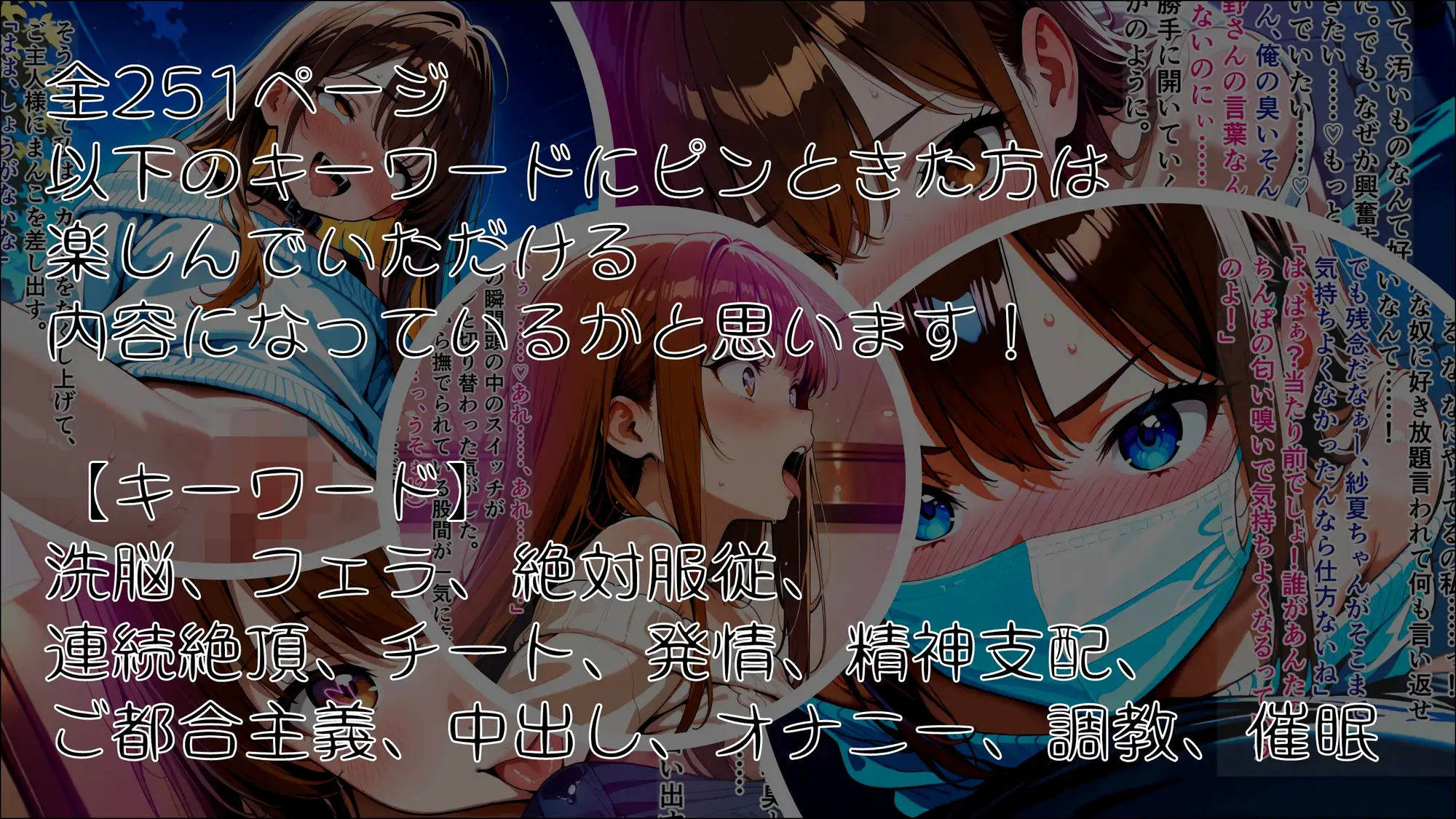 女神のスキルを手に入れたご主人様に、牝に堕とされた私たちの記録 紗夏編 Part2.私がご主人様の牝になった日 ほしあかりワークス エロ画像6