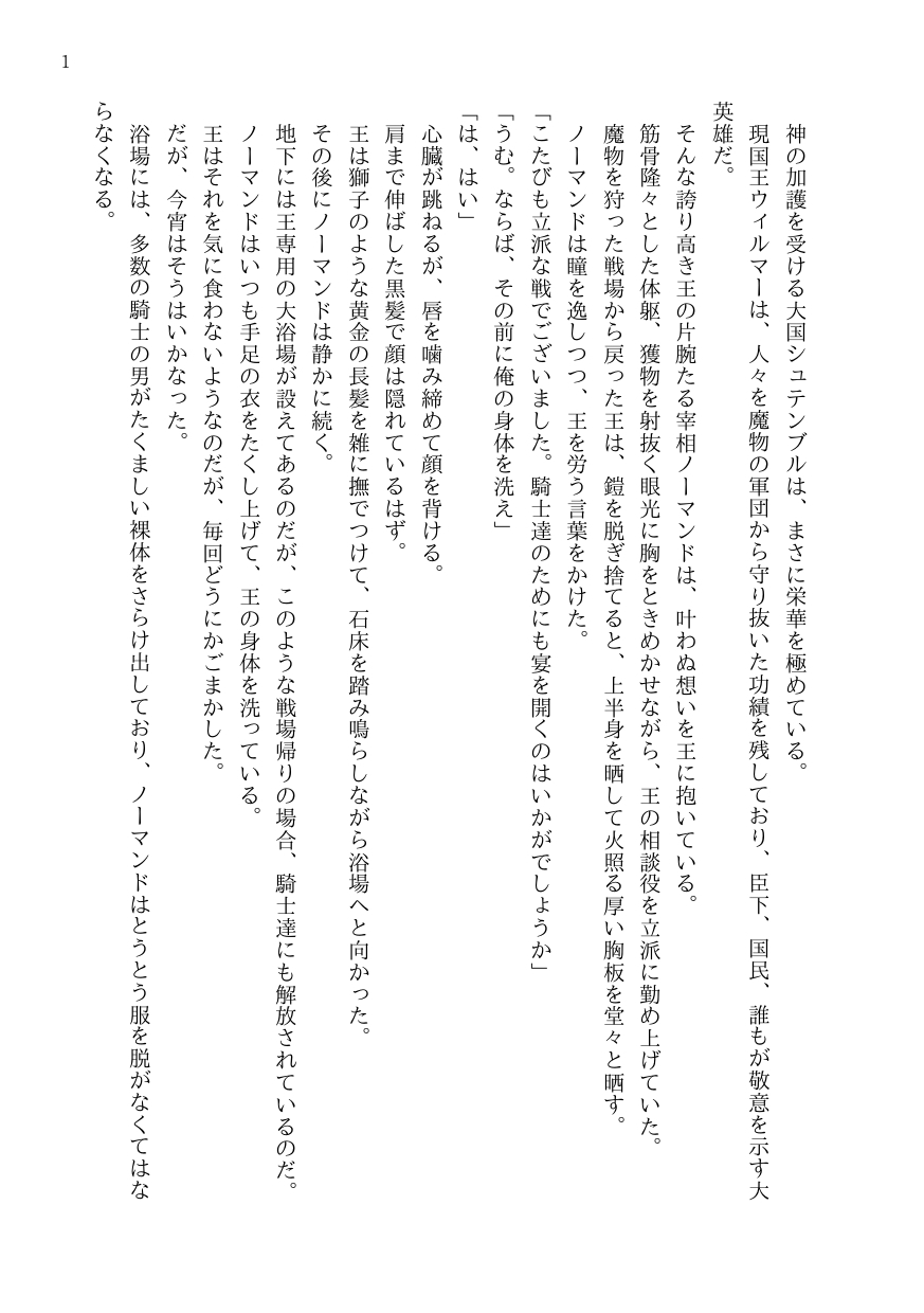 王を愛した宰相の大罪