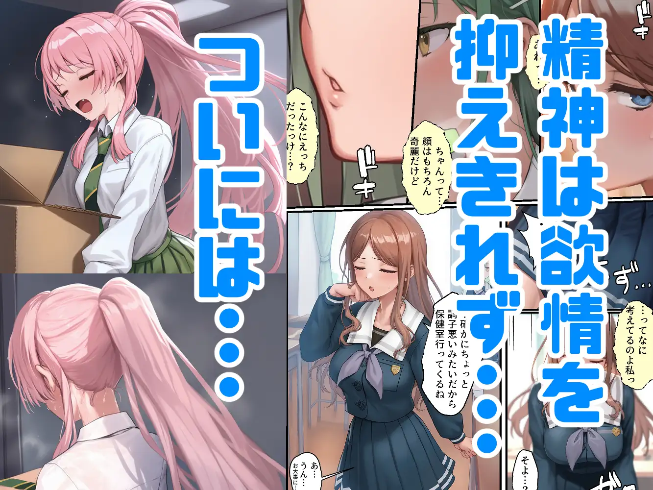 輪沈顎 生えちゃったのでバンドメンバーに処理してもらうお話 December_fool エロ漫画3