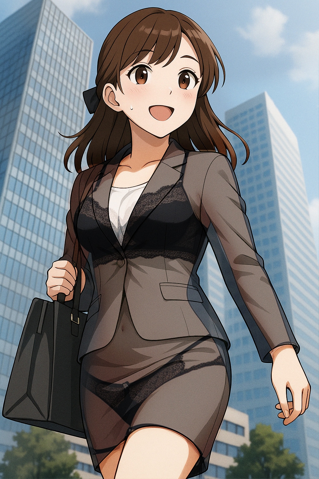 仕事中ついつい服の下を想像してしまう・・・OL裸妄想2 画像6