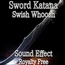 剣や刀の風切り効果音 26 特大武器 振り切る快感！