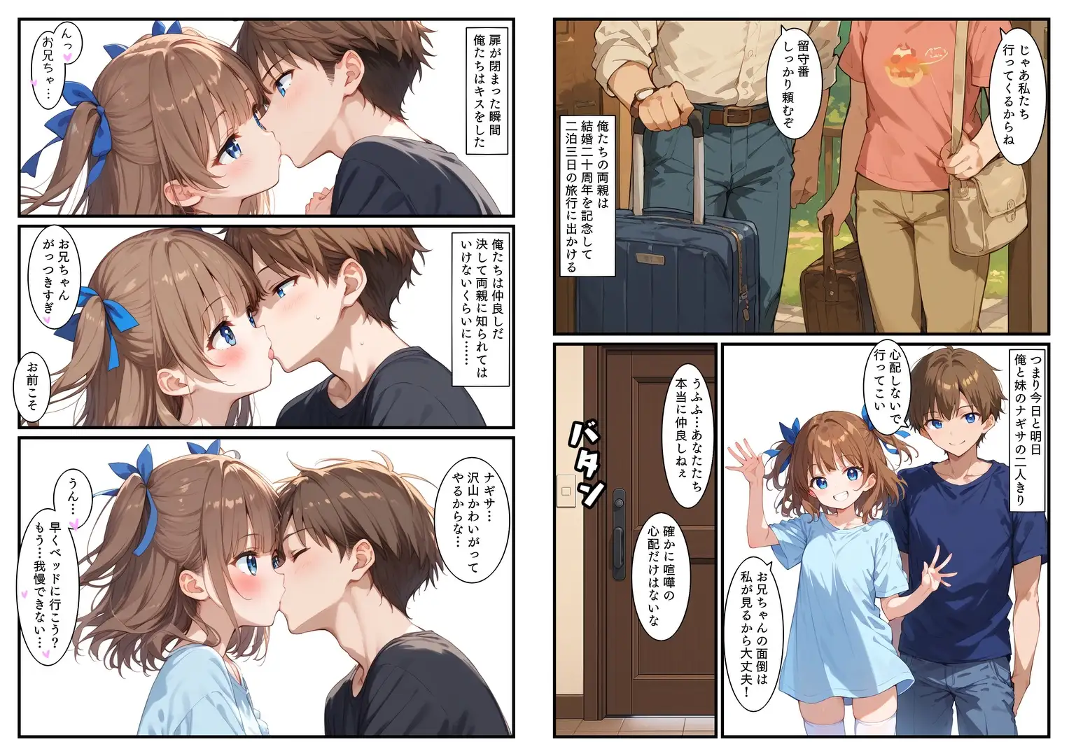両親が旅行に行ったので初潮前の妹をオナホにした エロ漫画専門店・南国ピンク エロ漫画2