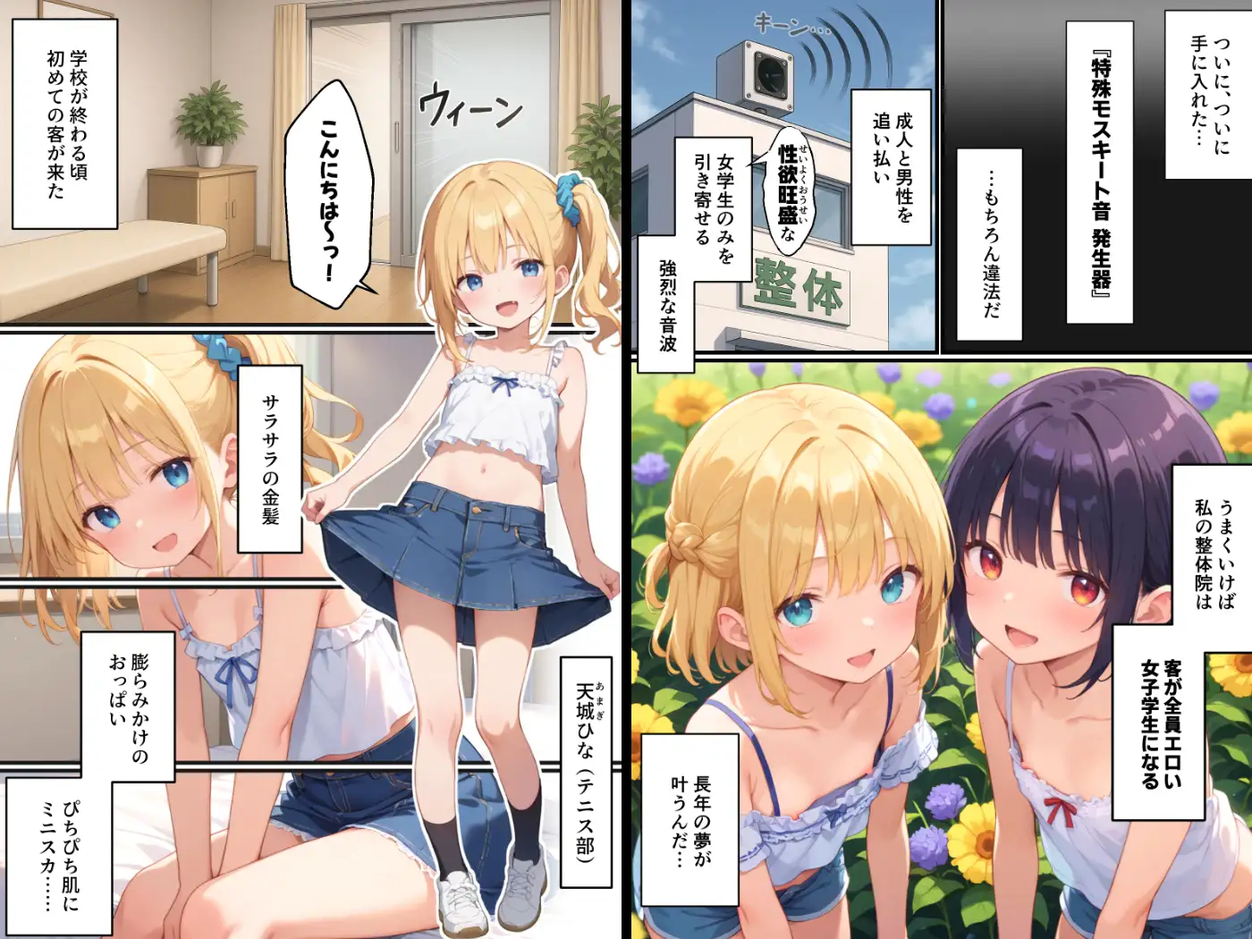整体院を改造したらエロい美少女しか来なくなったので好き放題ヤります。 みにやま エロ漫画2