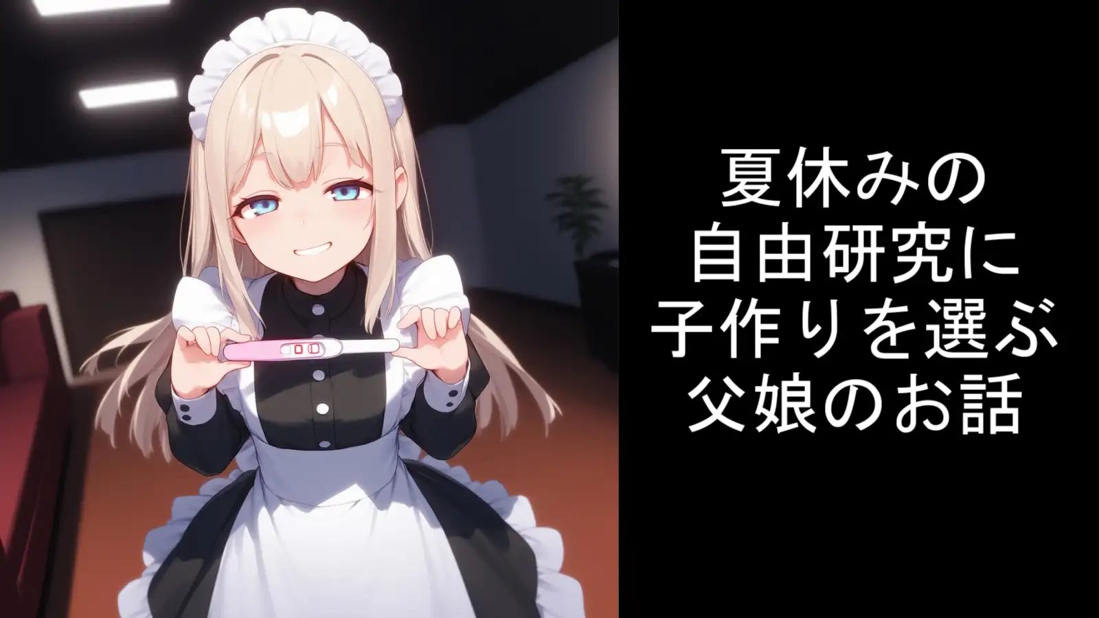 夏休みの自由研究に子作りを選ぶ父娘のお話 ひとつ目書店 エロ画像2