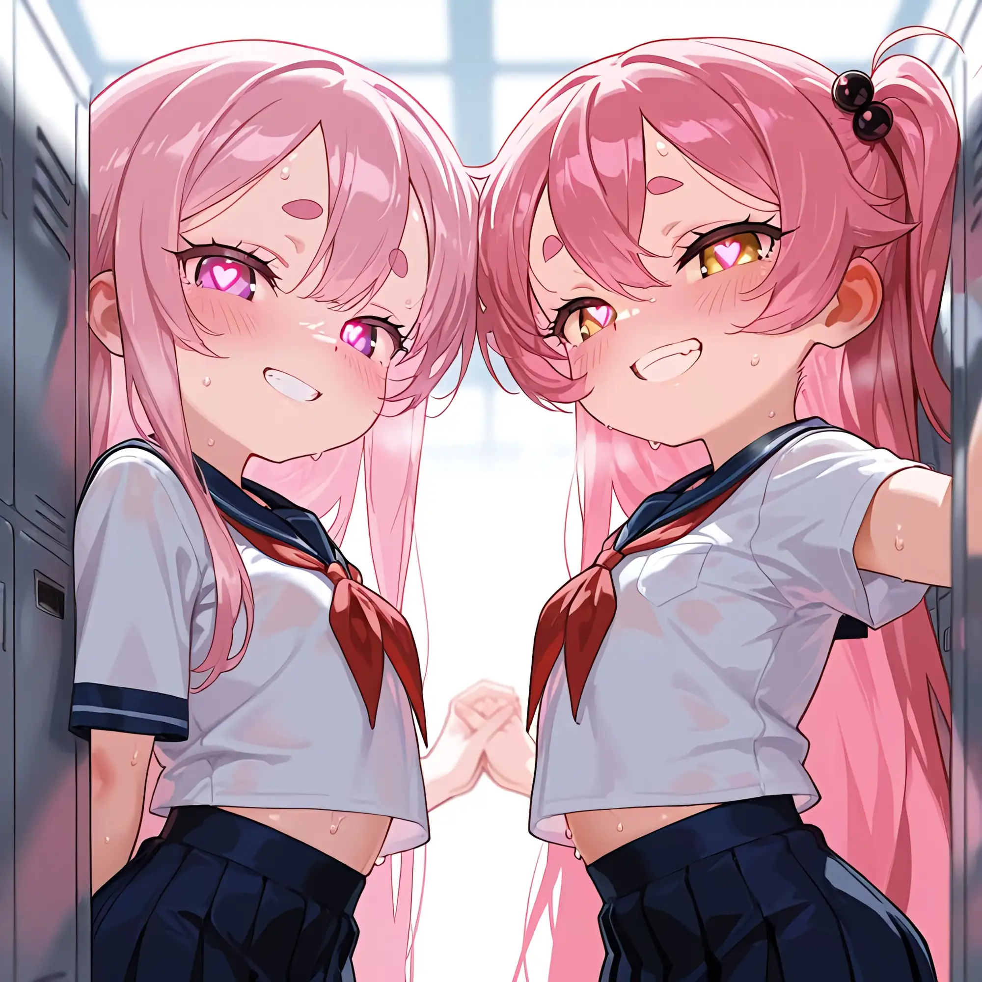 ハート目ギンギンのメ○ガキとドえっち!!!! おうまさん エロ画像10