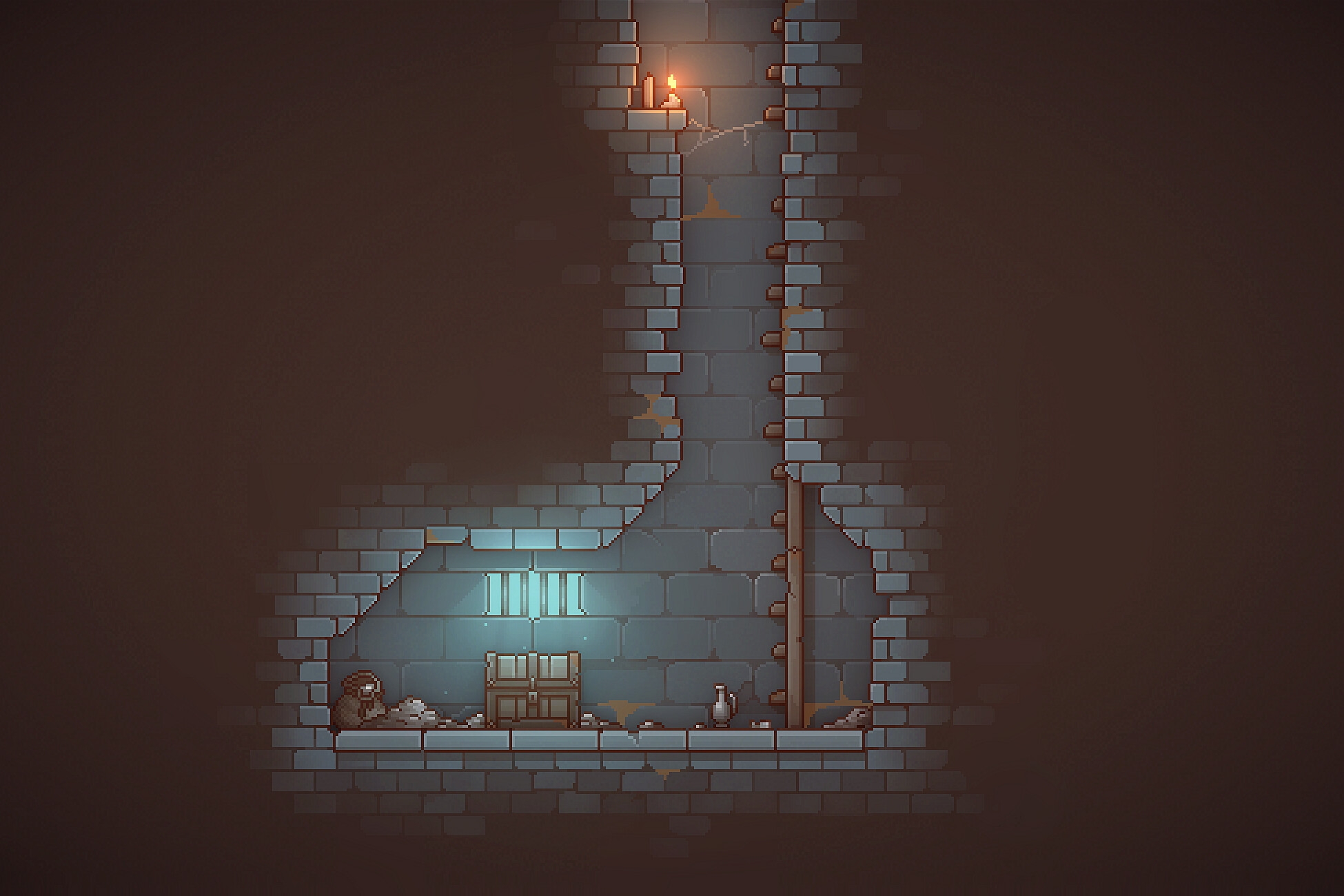 ドット絵の横スクロールアクション素材集～ダンジョン～