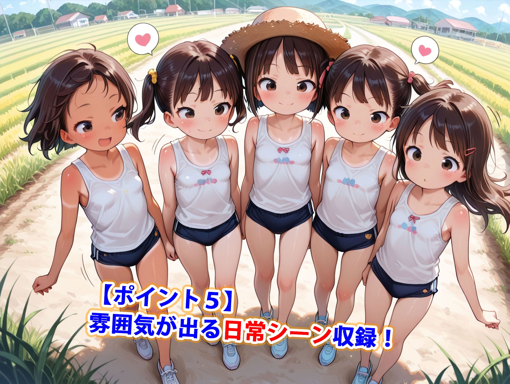 タンクトップ○リ少女純ハーレム_6