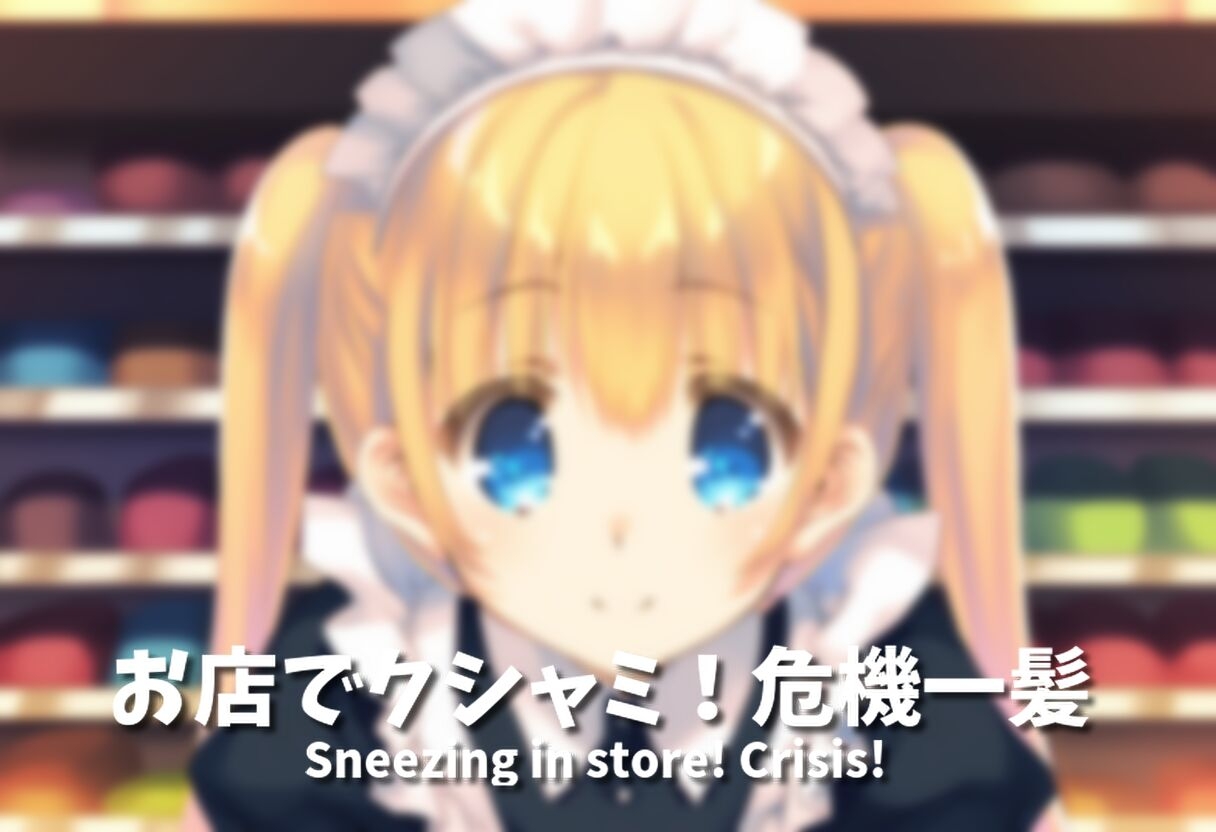 メイドさん、日常のくしゃみ【くしゃみフェチ作品】_7