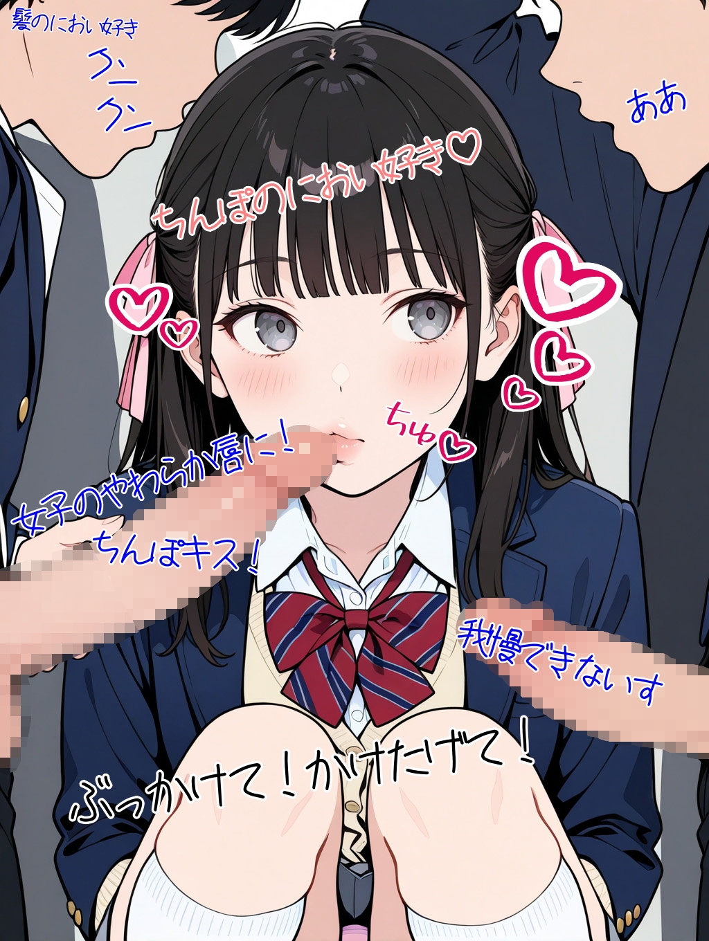 2年xx組教室であれやこれややられっちゃう制服女子たち_10