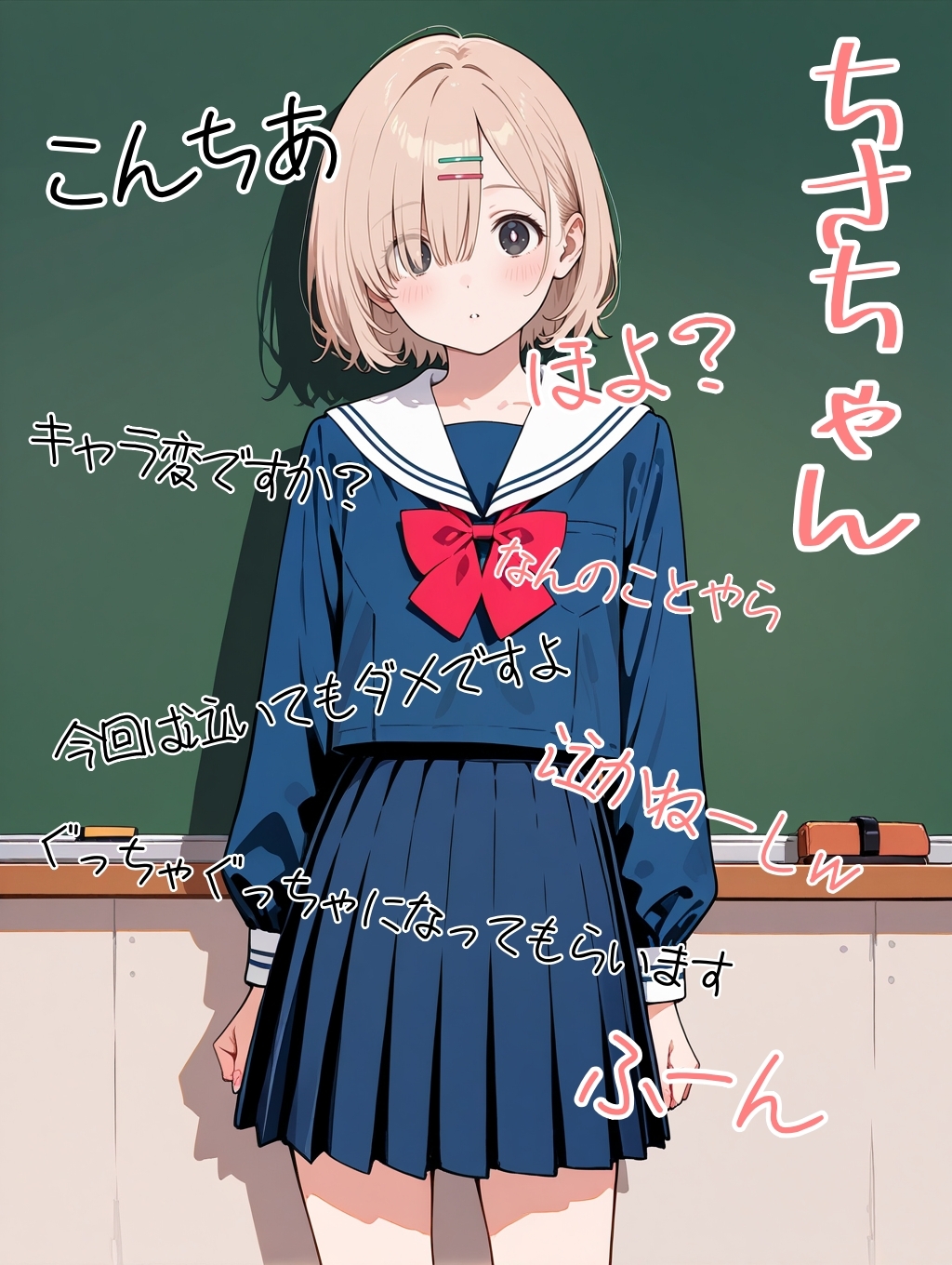 2年xx組教室であれやこれややられっちゃう制服女子たち_7