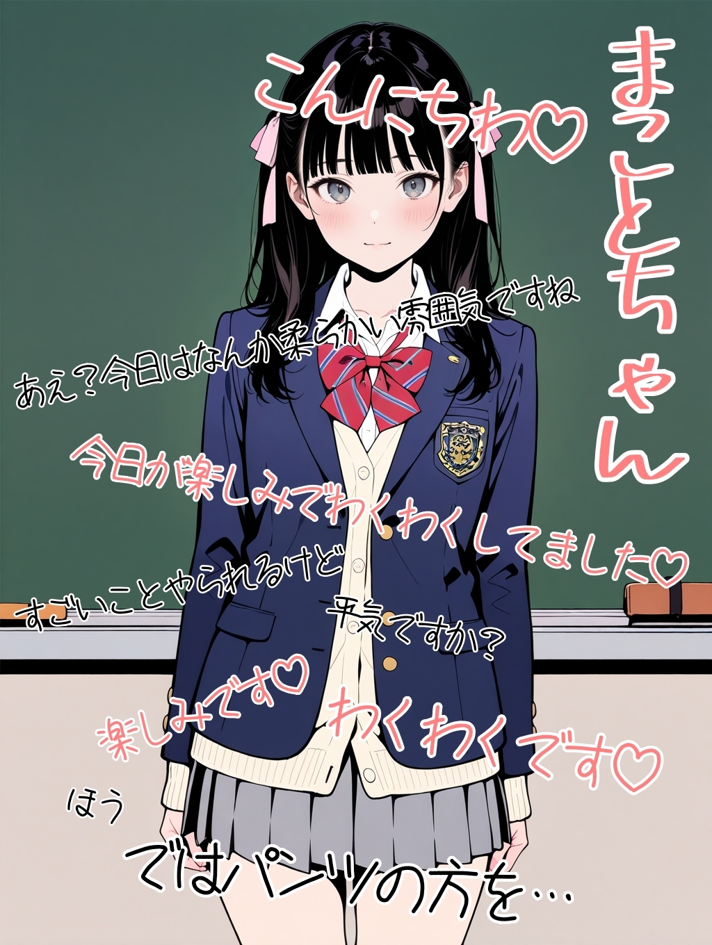 2年xx組教室であれやこれややられっちゃう制服女子たち_9