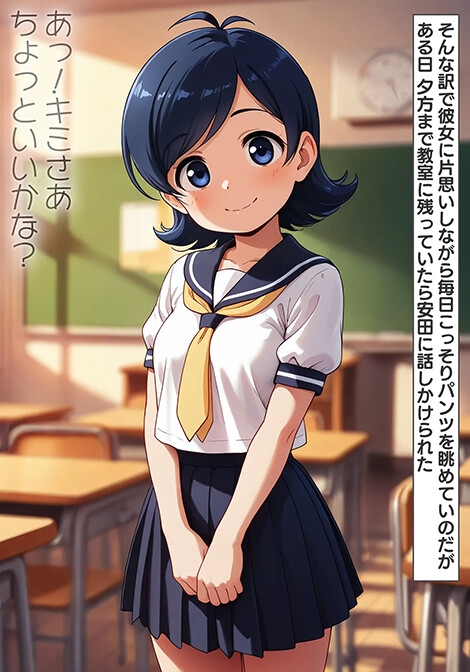 AIイラスト漫画 すこ子とキミの長い夜 画像6