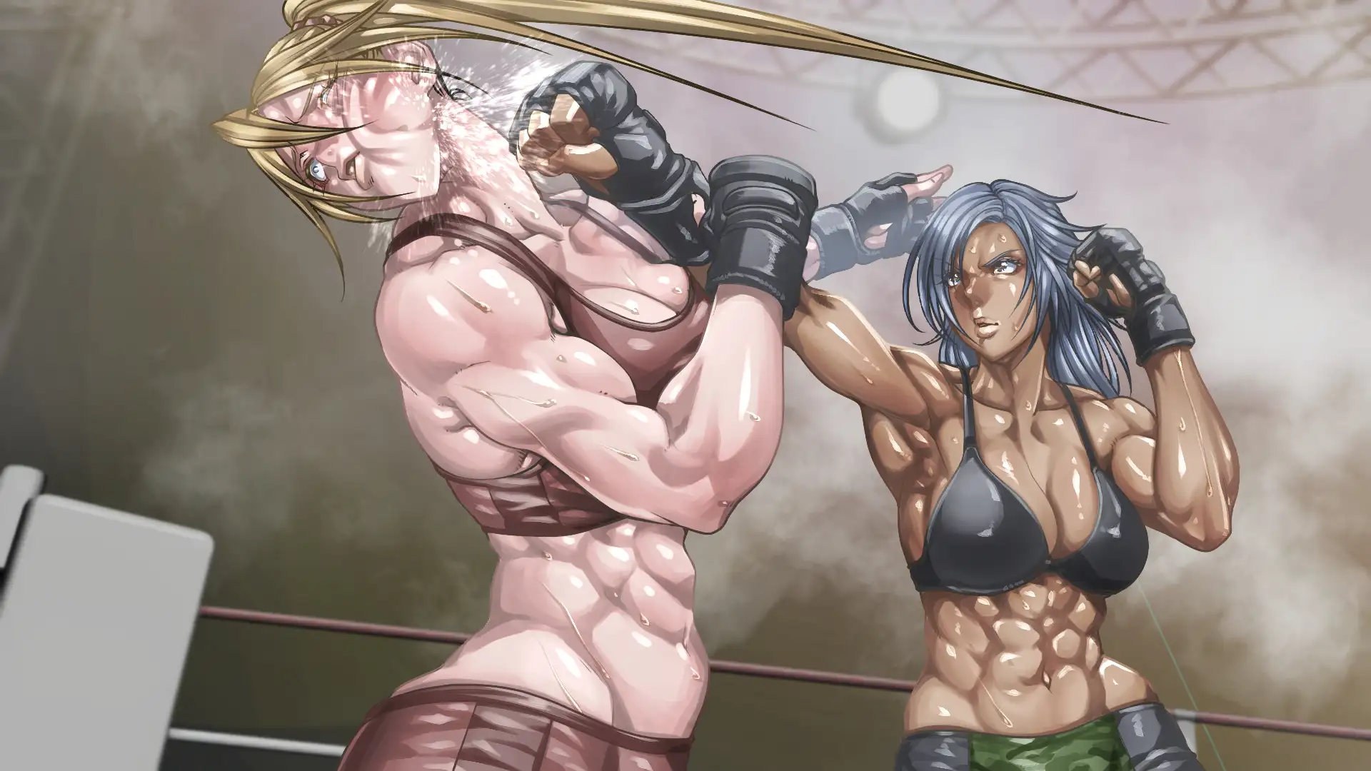 Fighting Scenes Ⅺ Fighting Scene エロ画像2