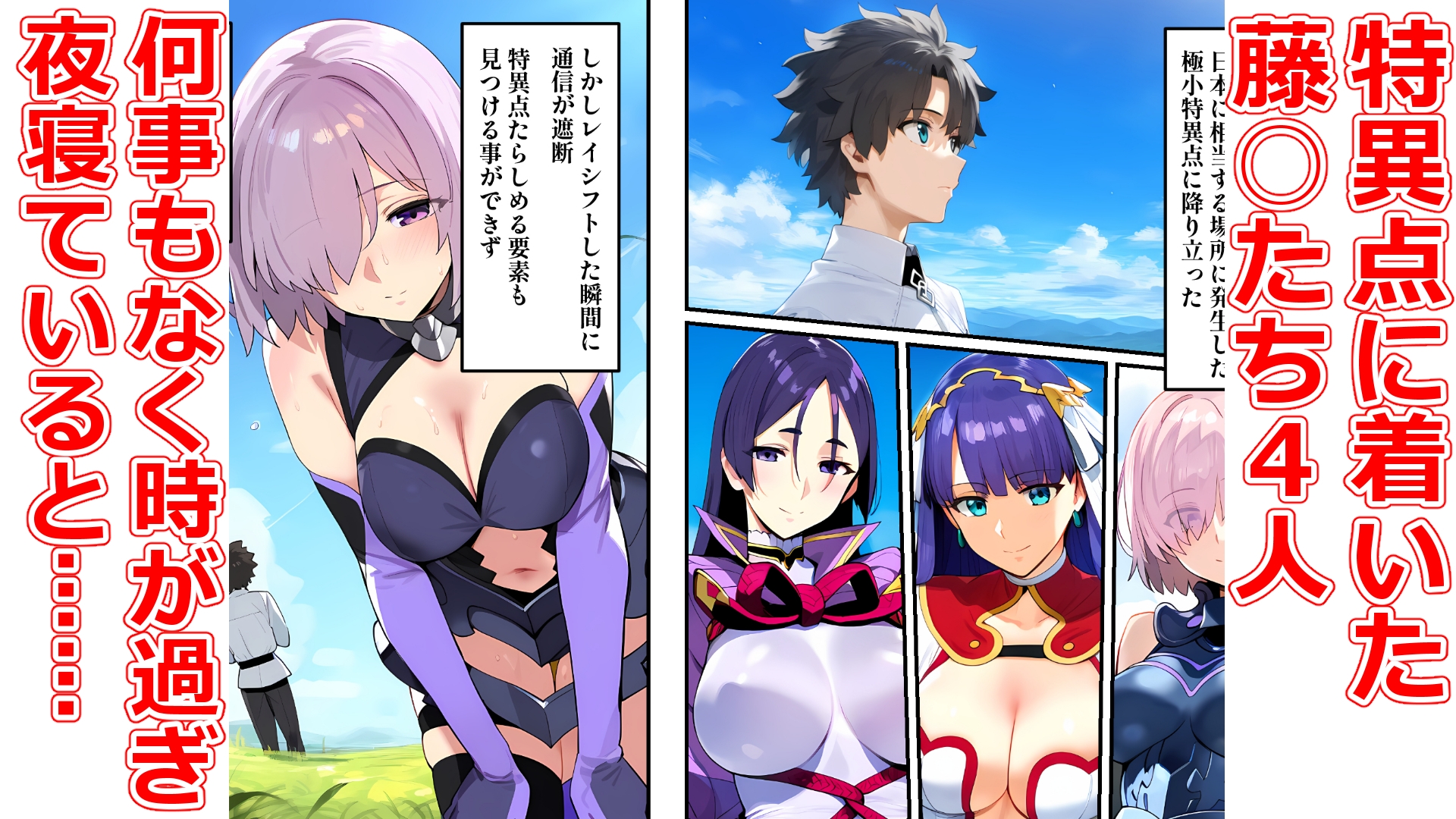 エロNTRゲームの世界でサーヴァント全員NTR_1