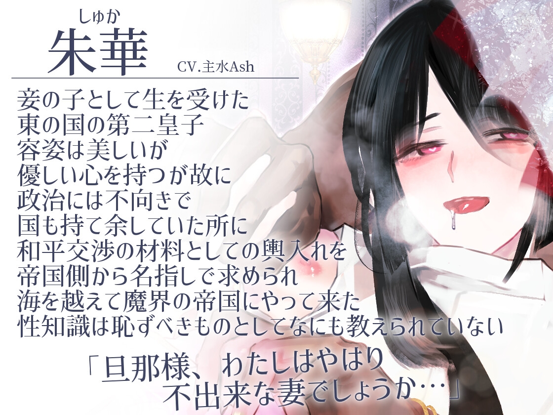 【淫紋疑似子宮子作り×淫語教育×過保護おもらし監禁】無知皇子と疑り深い魔王の婚姻【KU100】 画像1