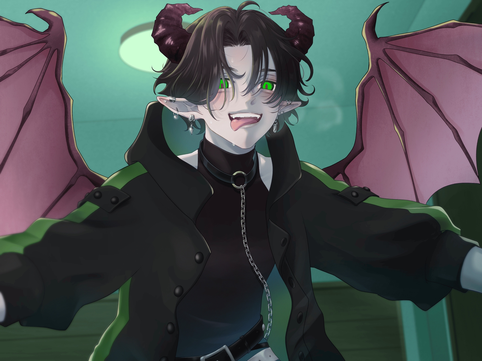 悪魔だけど特に害はないから安心してね♡ 画像1
