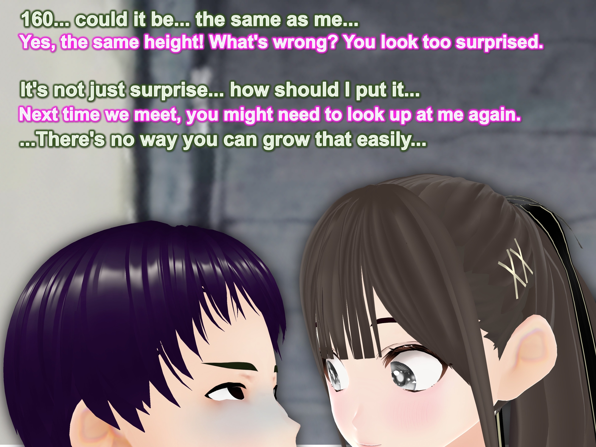 Outgrowing only girls, Overtake boys, Growth sound. Summer vacation Arc