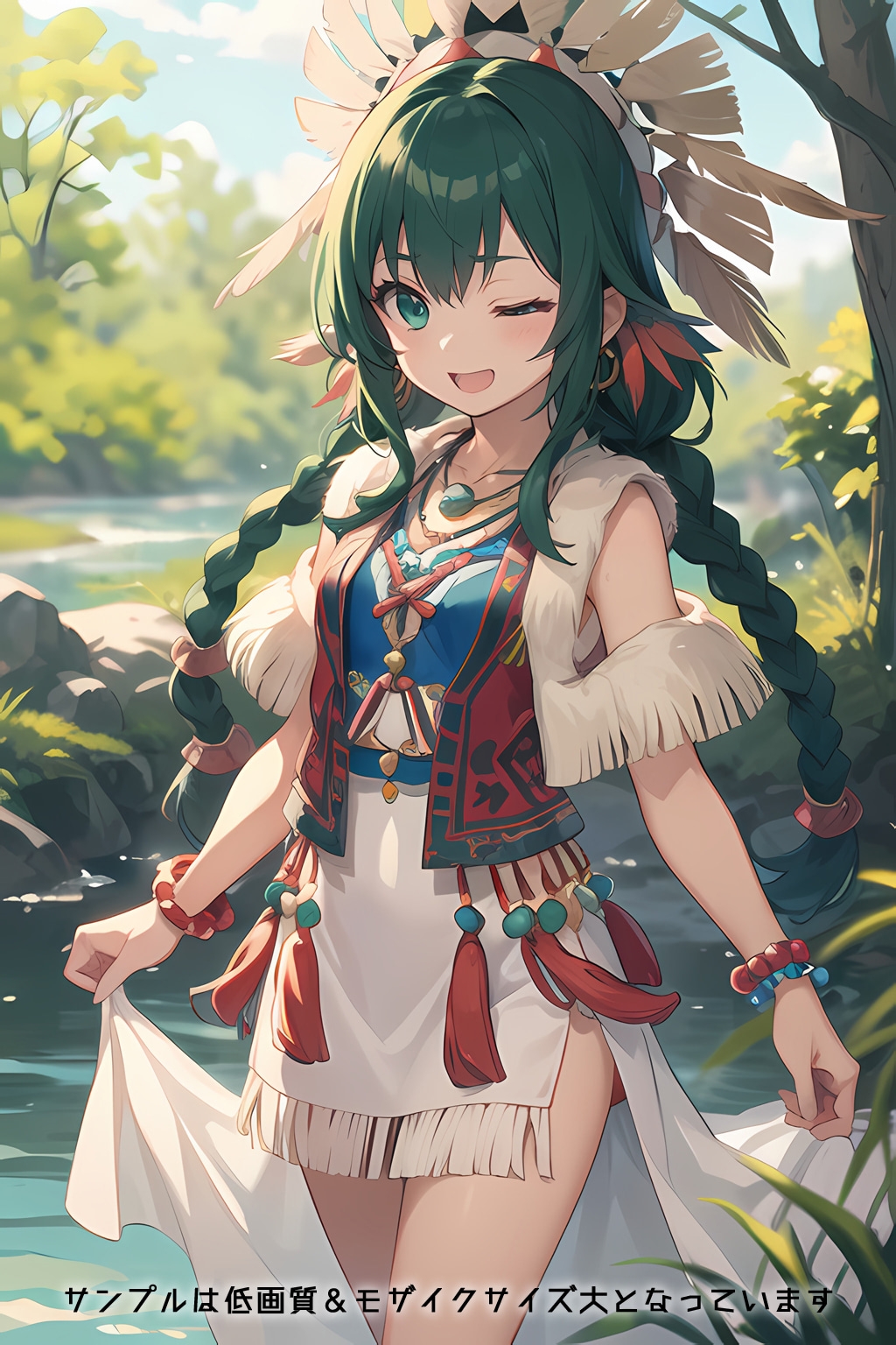 半裸繚乱 民族衣装編 #05 画像10