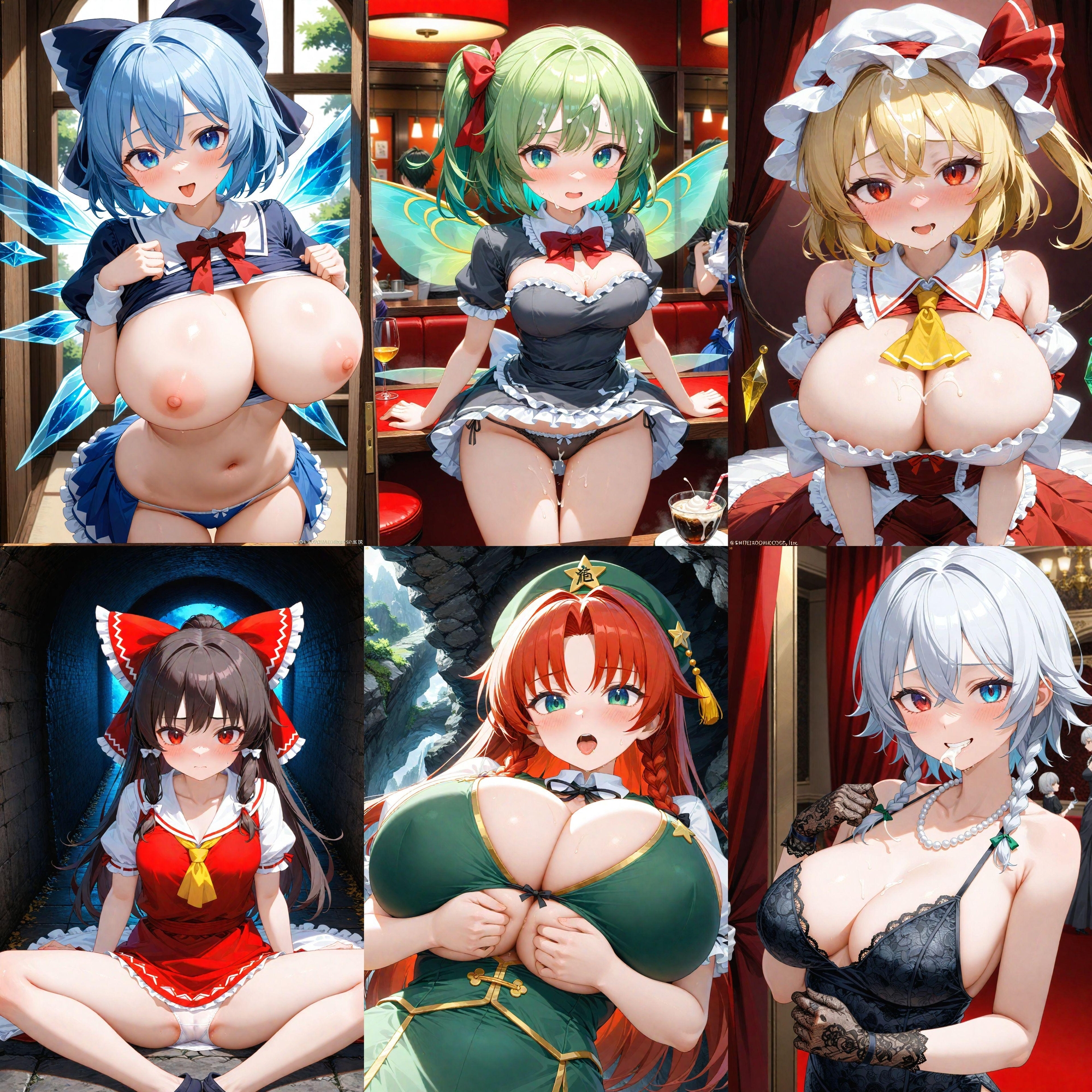 ノーモザイク！東方紅魔郷キャラの誘惑2 画像10