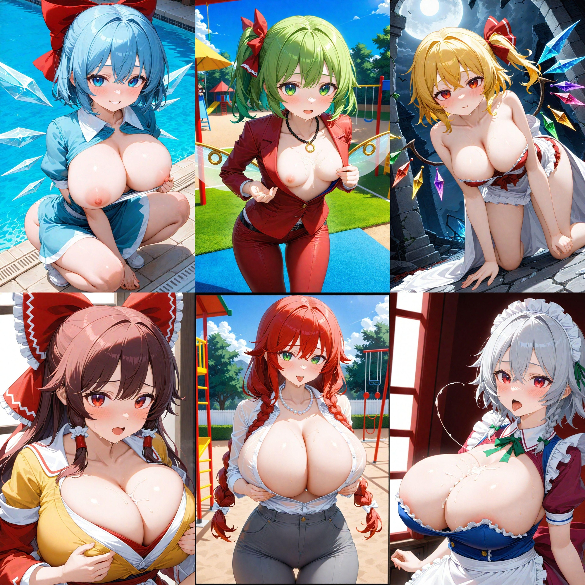 ノーモザイク！東方紅魔郷キャラの誘惑2 画像9