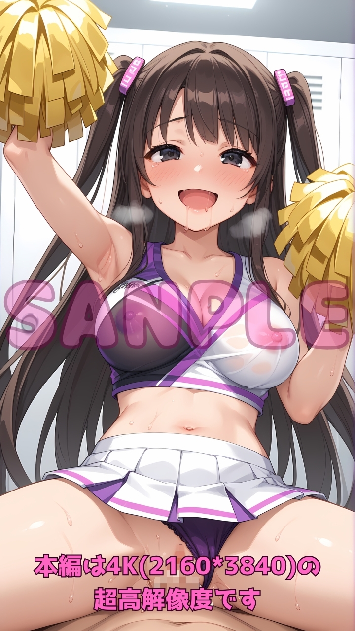 エッチなチアガールと部活終わりに汗だく応援セックス!_6