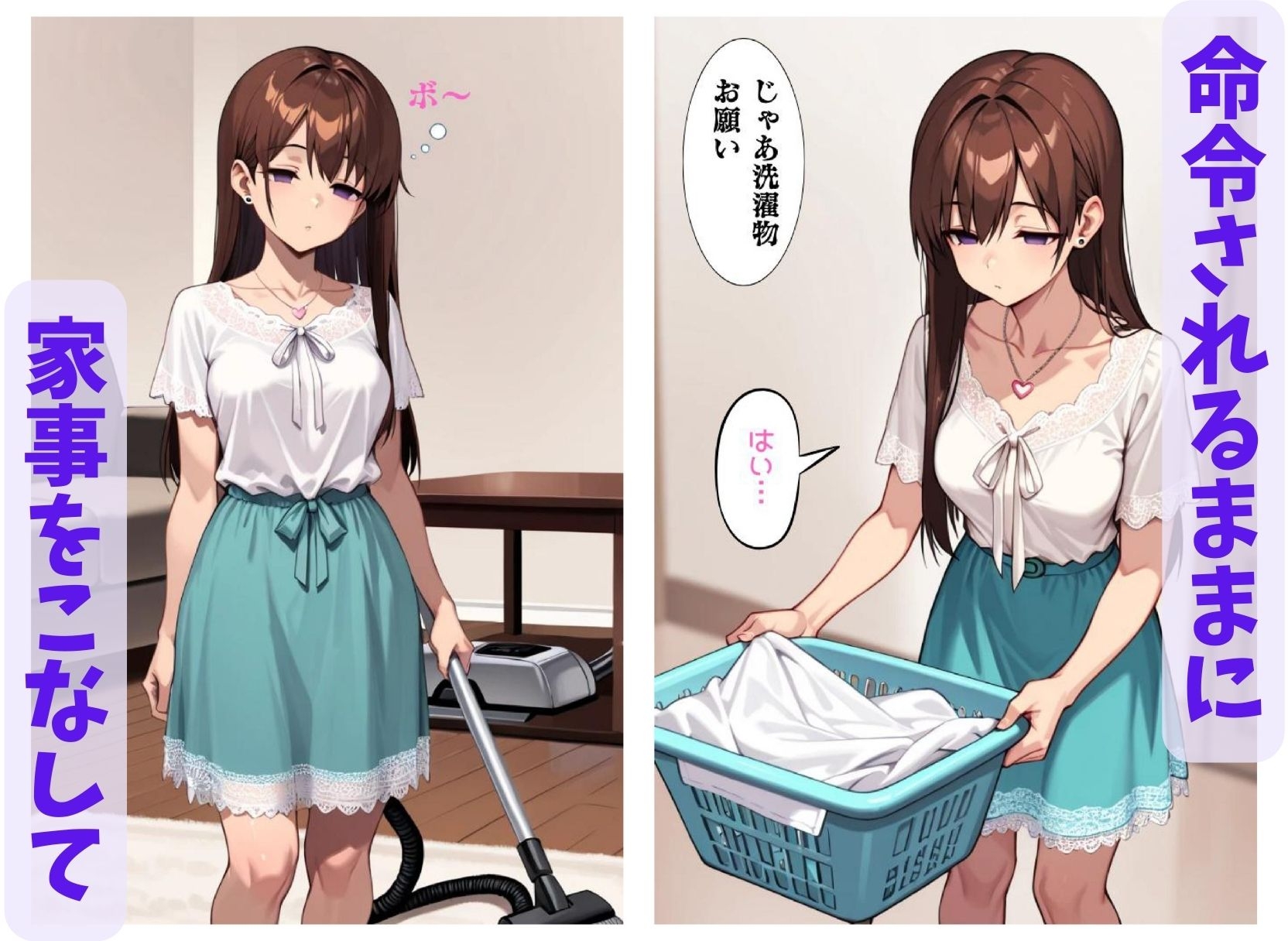 彩花さんと催◯術ごっこ1+2 美人のお姉さんをトランス暗示で操っちゃう?_5