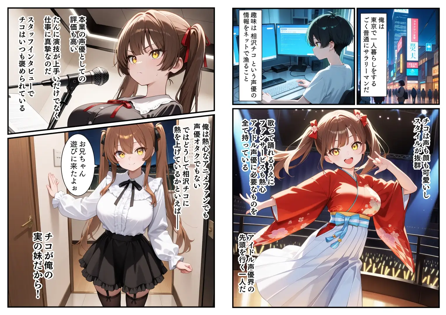 アイドル声優 処女膜から声を出すため兄とアナルH エロ漫画専門店・南国ピンク エロ漫画2