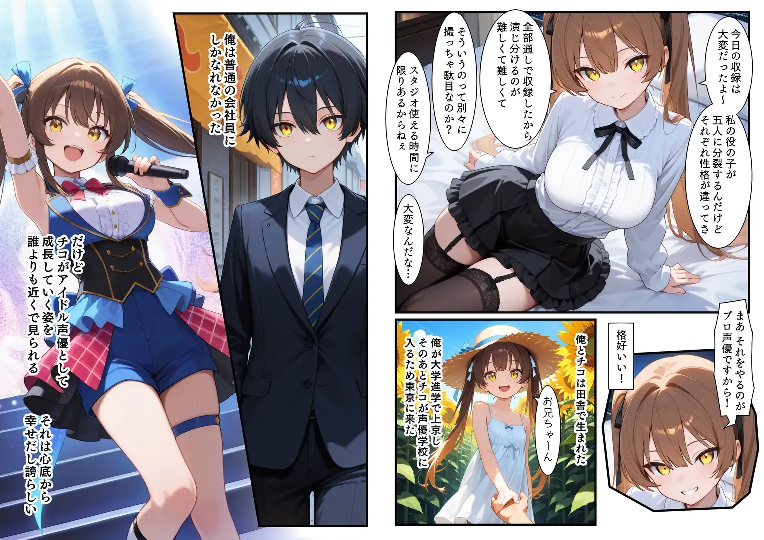 アイドル声優 処女膜から声を出すため兄とアナルH エロ漫画専門店・南国ピンク エロ漫画3