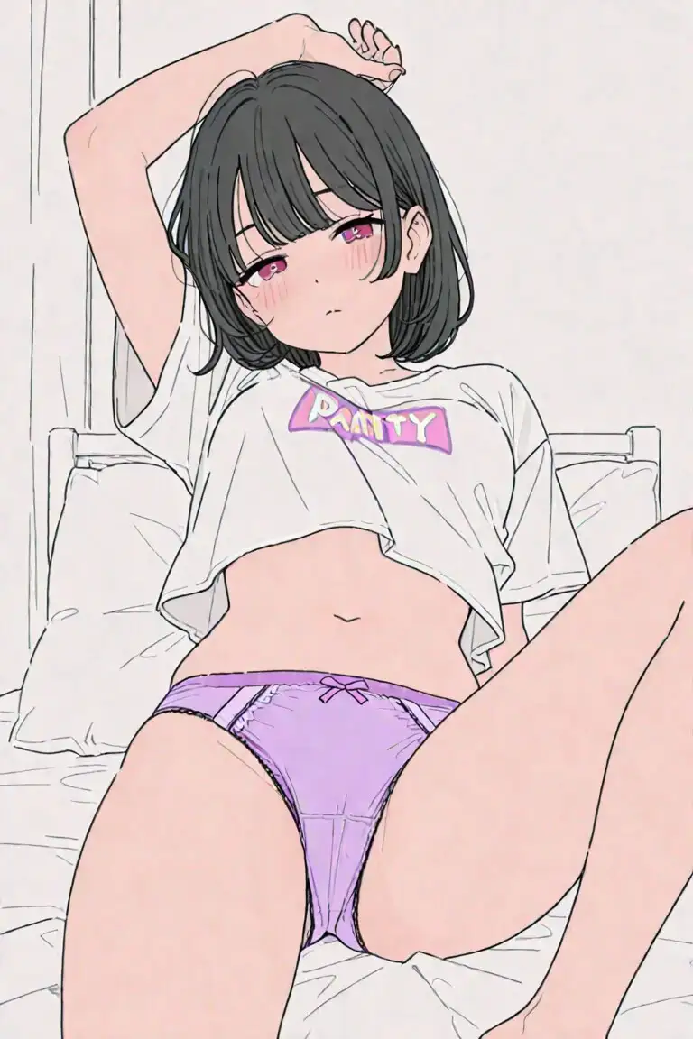 成長途中の少女たちの下着姿/女子○高生の部屋着パンツ500枚 あい スパンキング専門店 エロ画像11