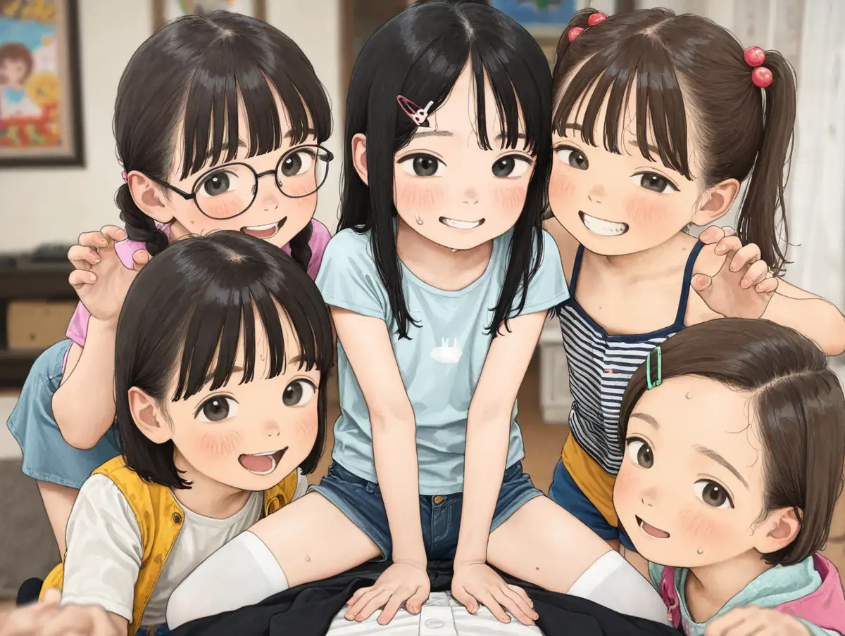 ハーレム モデルB ふくさんぶつ エロ画像3