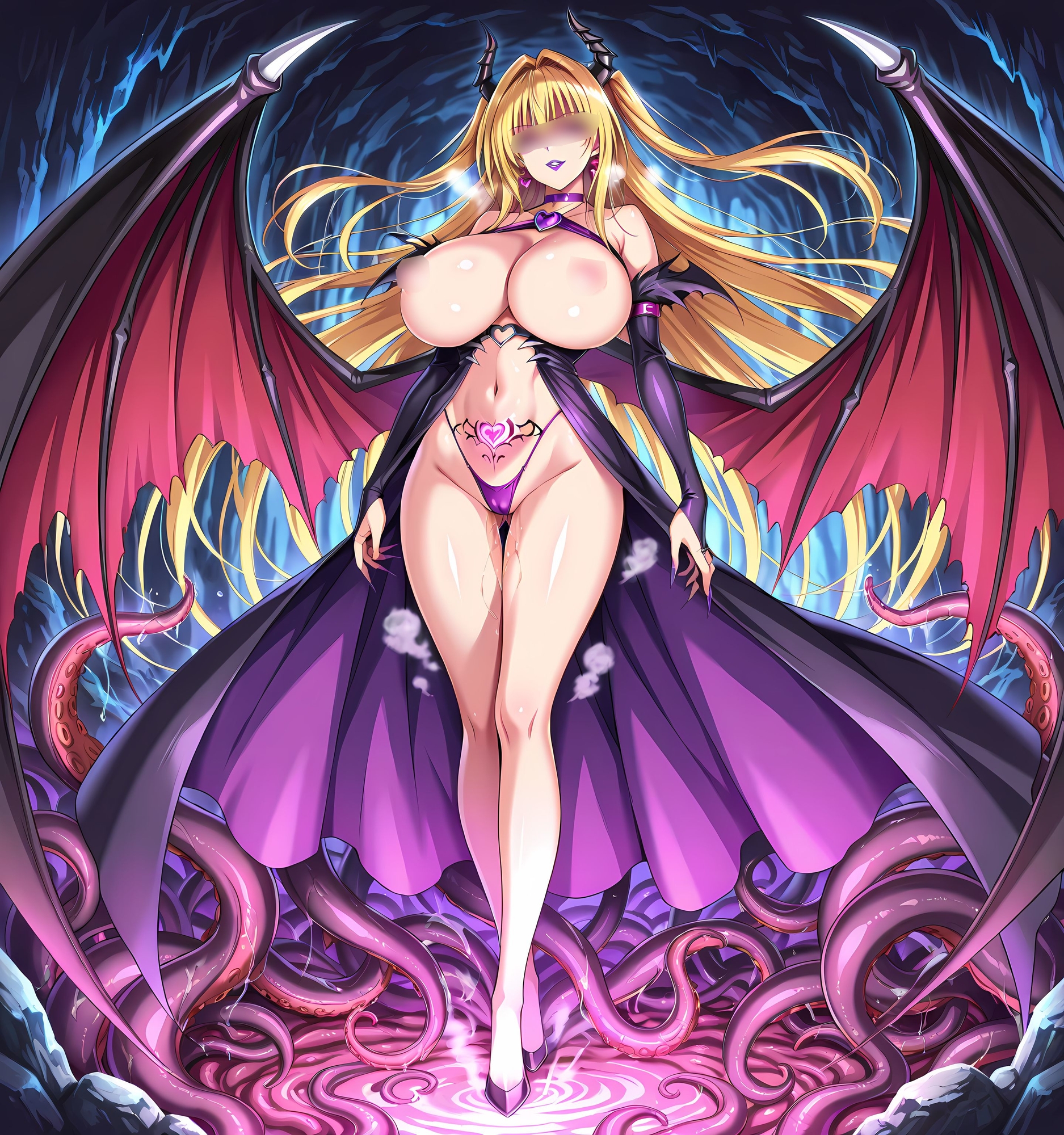 ヤミ洗脳丸呑み悪堕ち淫魔化搾精10