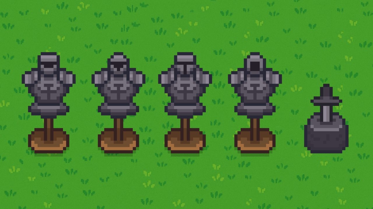 トップダウンRPG用 2Dドット絵家具アセットパック
