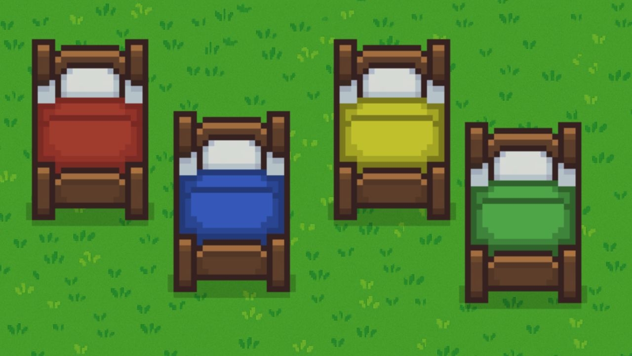 トップダウンRPG用 2Dドット絵家具アセットパック
