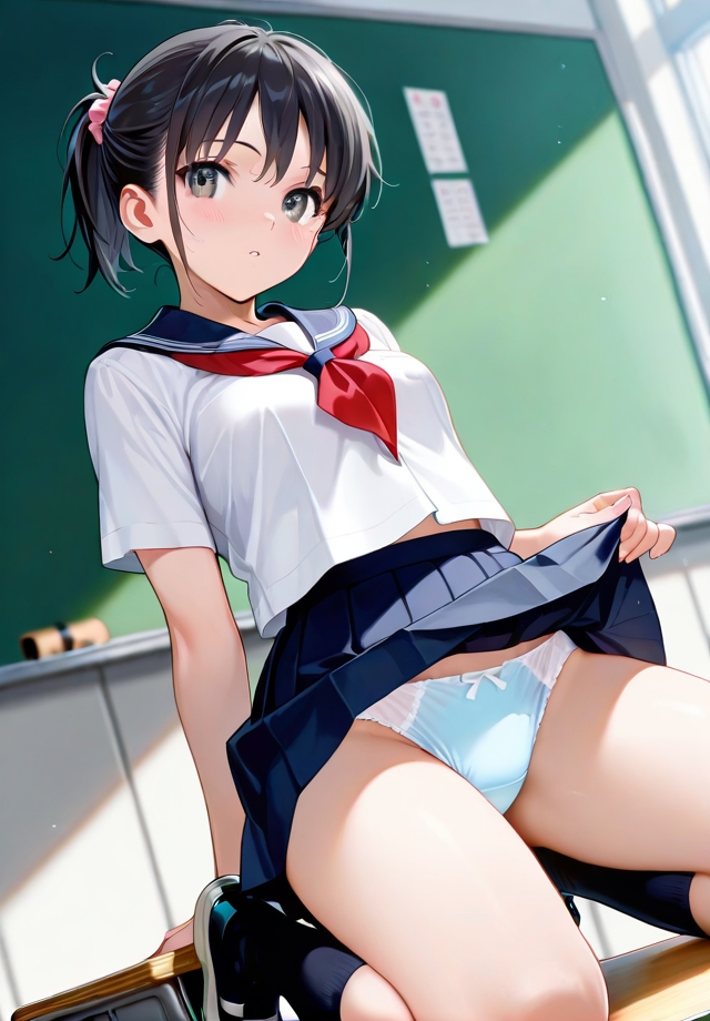 PantyCllectionVII JKしゃがみパンチラ2_10