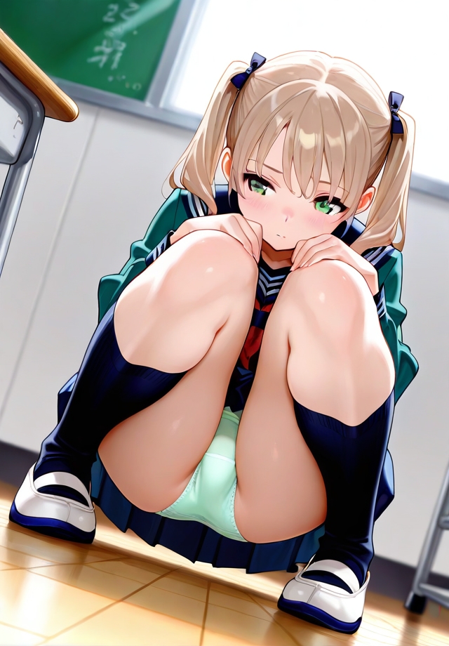 PantyCllectionVII JKしゃがみパンチラ2_4