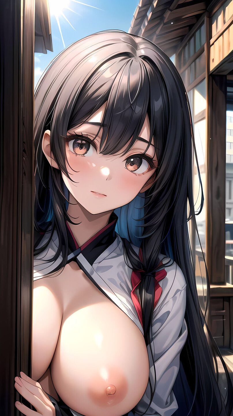 巫女服美少女 - 魅惑のエロティックアートCG集219枚【差分なし/WQHD】 画像8